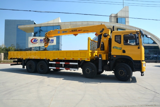 東風新款前四后八隨車吊