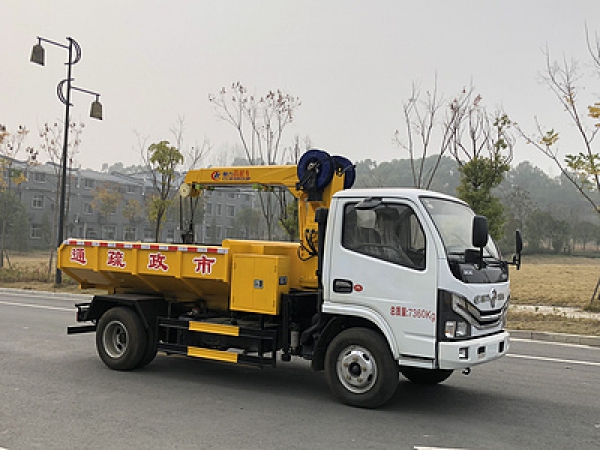 國六東風多利卡管道清淤車