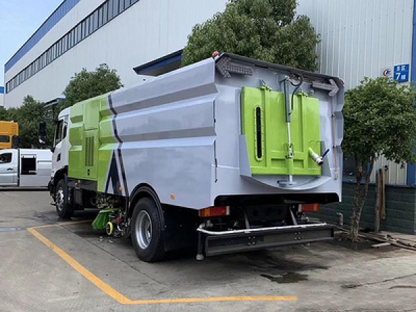 國六東風天錦16方掃路車