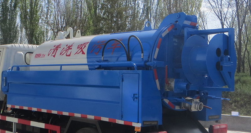寧汽牌HLN5070GQWE6型清洗吸污車